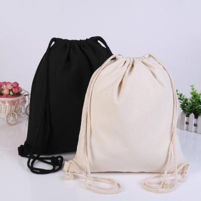 China Custom Fashion Creative Cotton Logo Drawstring Change Bag Dust Bag Pockets Portable Travel Band Cosmetic Pouch for sale