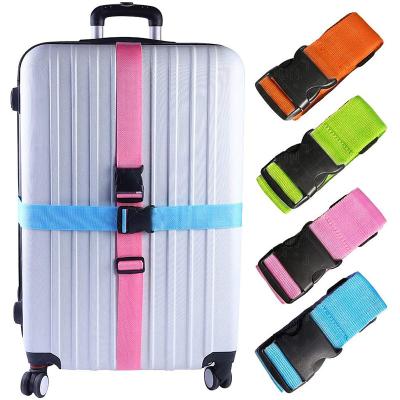 China Luggage 4 PCS Luggage Straps Suitcase Belts Travel Accessories Bag Straps One Size Multicolor for sale