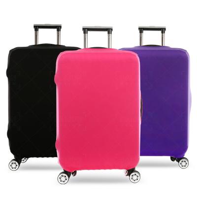 China Durable Wholesale Travel Suitcase Spandex Luggage Protector Elastic Cover for sale