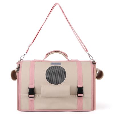 China Viable Hot Seller Soft-Sided Dog Pet Carrier Airline Approved Pet Carrier Travel Portable Folding Pet Bag for sale