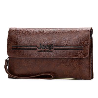 China Wholesale PU RFID Style Purse Leather Men Waterproof Travel Slim Wallets Custom Clutch Long Card Holders for sale