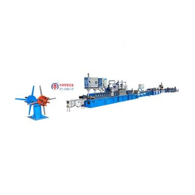 China Pipe factory Steel Tube Production Line Square Pipe Making Machine for SS for sale