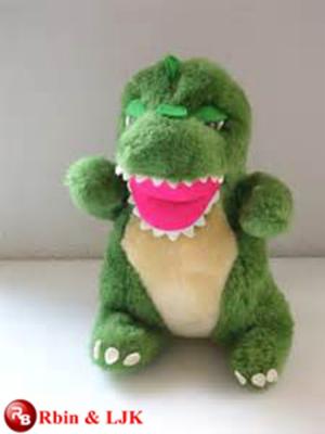 China Over three years meet EN71 and ASTM standard ICTI plush toy factory godzilla plush stuffed toys for sale