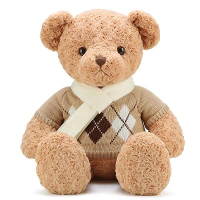 China 2021 Wholesale Hot Selling Teddy Bears Plush Stuffed Animals Creative Dolls Customized Sublimation Blanks Teddy Bear Toy Gifts for sale