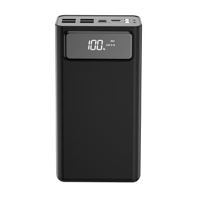 China LED display wholesale XO 2021 large capacity power bank PR125 50000 mAh power bank for phone for sale