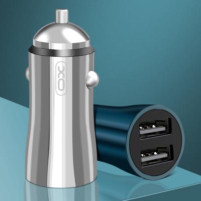 China Suitable For Most Models XO CC28 Car Charger Dual Usb Car Charger QC3.0 18W Car Charger 2 Usb Port For Mobile Phone for sale