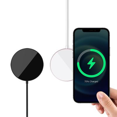 China XO CX011 15W Mobile Phone Magnetic Wireless Charger QI Phone Wireless Charger 5W 7.5W 10W 15W for sale