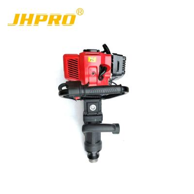 China Construction JH55A 52cc Post Driver Gasoline Engine 2 Racing Pile Driver Jack Hammer Gas Powered Barrier for sale