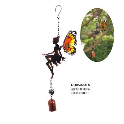 China Custom wind chimes memorial best-selling fairy wind rings outdoor and indoor metal personalized memorial wind chimes for sale