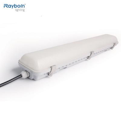 China Warehouse IP65 40watt 50watt 4ft Linear Led Tri Light Warehouse Proof Light for sale