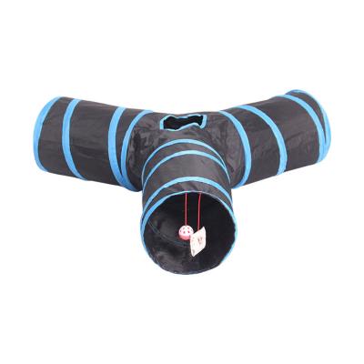 China Viable Portable Colorful Cat Toys Training Tunnel Pet Tunnel Bunny Tunnel for sale