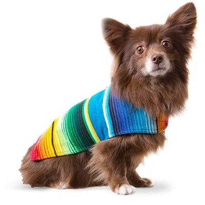 China Fashion Dog Serape Blanket - Dog Clothes - Coat - Suit - Sweater - Vest For Pets for sale