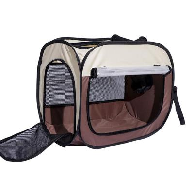 China Collapsible Grooming Windproof Cage Hair Dryer Pet Travel Carrier Cage Chamber for sale