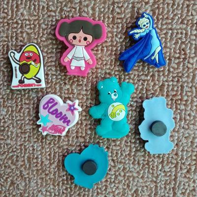 China Custom 2D 3D 2D or SOFT 3D Cartoon Rubber Fridge Magnet for sale