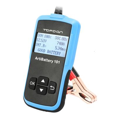 China High Quality Professional Car Battery Tester ArtiBattery 101 Topdon ArtiBattery101 Car Battery Tester Battery Diagnostic Tool for sale