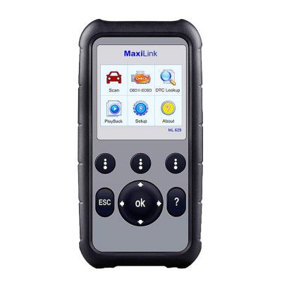 China AutoVIN Function OBD2 Code Reader Autel ML629 Diagnostic Scanner with Upgraded ML619 Engine/Transmission/ABS/SRS Diagnostics for sale