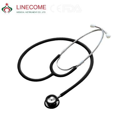 China Custom Hospital Stethoscope Medical Duplex Zinc Alloy Plated Zinc Alloy Cardiology LCCK-605P for sale