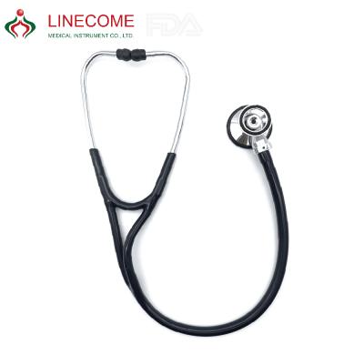 China Medical Duplex PVC Cardiology Zinc Stethoscope LCEL-14 for sale