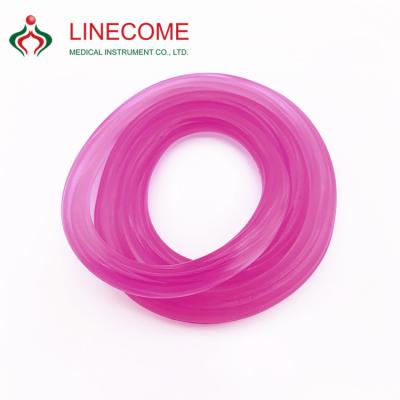 China Body Stretching and Muscle Resistance Shaping Hot Selling Elastic Stretch DL-108M Jelly Latex Exercise Band Fitness Silica Resistance Equipment for sale