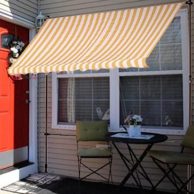 China Door/Window/Retractable Awning Tent Canopy Shade Canopy/Sun Rain Deck Yard Shade Shelter Manual Outdoor for sale