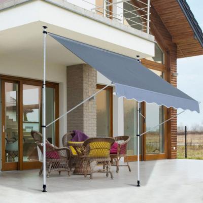 China Door/Window/Retractable Balcony Awning Deck Canopy Shade Canopy/Sun Rain Yard Shade Shelter Manual for sale