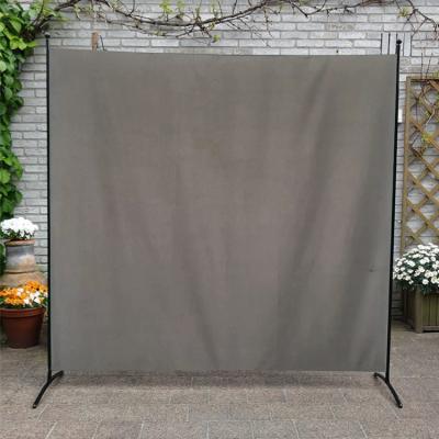 China Minimalist 6' Steel Frame Portable Room Divider Room Divider for sale