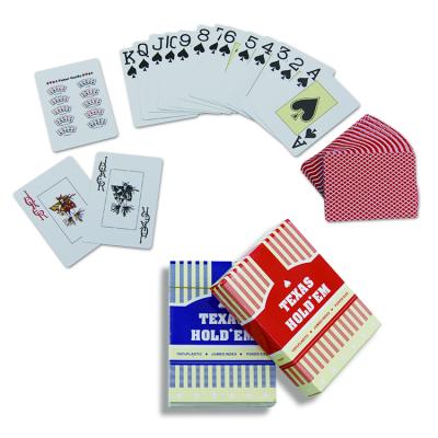 China Factory Direct Entertainment Casino Eco-friendly Ink Printing Gold Poker Custom Printing Card Bronzing Poker Card for sale