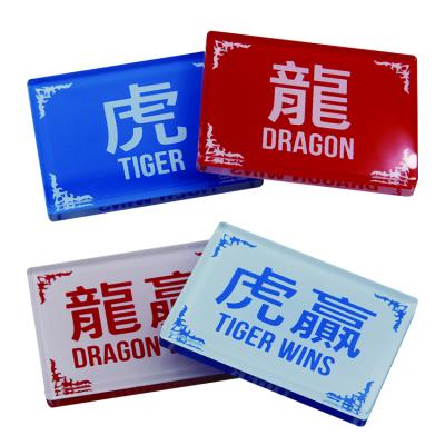 China Wholesale High Quality Durable Accept Customized Casino Table Accessories Casino Button Banker Player Card for sale