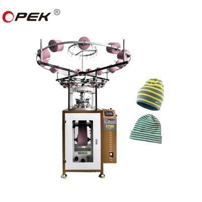 China 1X1 2X1 2X2 Rib Beanie Knitting Machine for Fish Scale Waffle Stitch and Winter Hats for sale