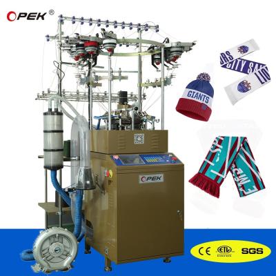 China Newest 2024 OPEK Cap Machine for Knit Hats/Scarves 752*663*1418mm Warp Knitting Style for sale