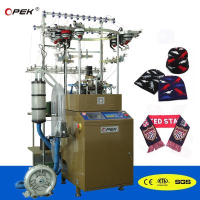 China Newest Opek Knitting Machine for Woolen Soccer and Small Diameter Acrylic Hats Perfect for sale