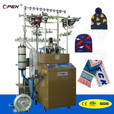 China Warp Knitting Style OPEK Soft Baby Winter Beanie Cap Knitting Machine para tempo frio à venda