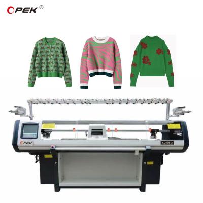 China 52 inch Knitting Width Flat Knitting Style Sweater Machine for Sweater Manufacturing for sale