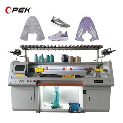 China 1.2m/sec Speed OPEK Automatic Knit Running Shoes Upper Knitting Machine for Flyknit for sale