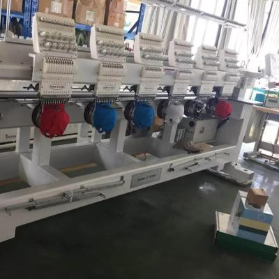 China Head Interval 400mm 6 Heads 12 15 Needles Embroidery Machine for Cap for sale