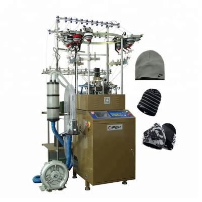 China OPEK Fully Computerised Jacquard Circular Hat Making Machine The Future of Hat-Making for sale