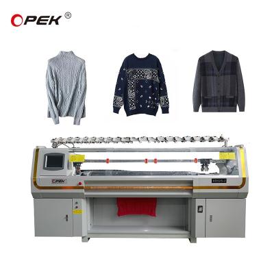 Cina Ultima macchina a maglia piatta a carrello singolo Jacquard da 12 calibri per il sistema Hengqiang in vendita