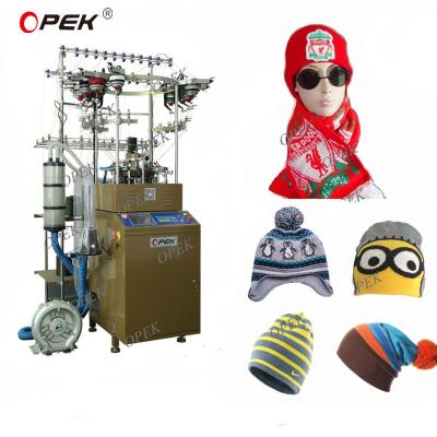 Chine Machine à tricoter chapeau et écharpe d'hiver à servomoteur avec certificat CE ISO9001 à vendre