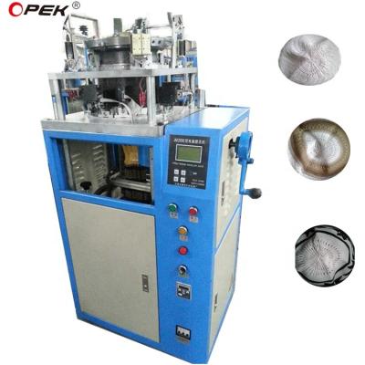 China Jacquard Circular Warp Knitting Machine voor thuis Computerized Muslim Cap Knitting Te koop