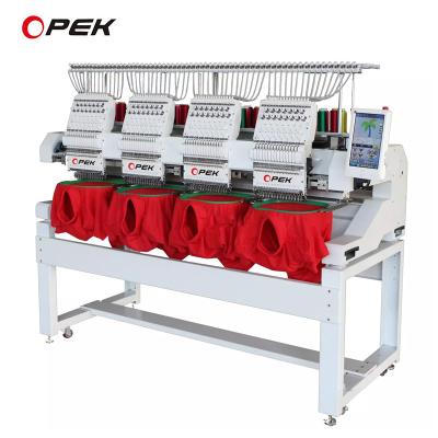 China 4 Head 3 2 Single Head Computerized Embroidery Machine with Worktable Size 210*110cm for sale