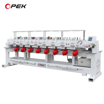 China High Speed Industrial Automatic Flat Embroidery Making Machine with Dahao 528 Computer for sale