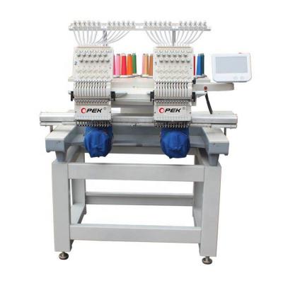 China ISO/CE/ETL Certified 2 Head Barudan Embroidery Machine with 400*450 Embroidery Area for sale