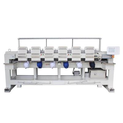 China Cap T-shirts Chenille Sequin Cording High Speed Computer Embroidery Machine at 1200 RPM for sale