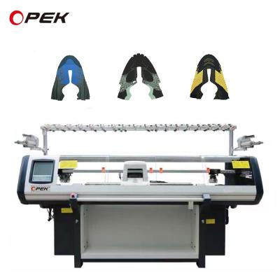 Cina Advanced Multi-Gauge 8-10-12 Double Knitting Method Flat Knitting Machine per le scarpe superiori in vendita