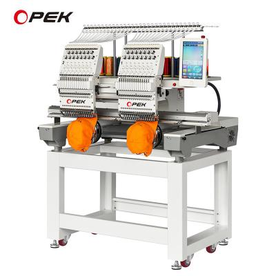 China 390 KG Single Head Touch Screen Computerized Embroidery Machine with Dahao 10inch A15 for sale