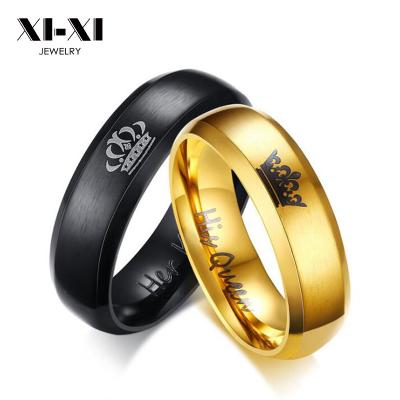 China FASHIONABLE Couple Rings Silver Cheap Girls Wedding Lovers Jewelry Couples Rings Set With Gold Butterfly Couples Ring for sale