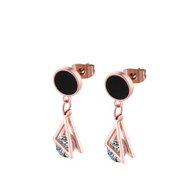 China Fashionable Korean Wholesale Women's Jewelry 2021 Beautiful Korean Earrings Set Set With Tasty Stainless Korean Earrings Wholesale for sale