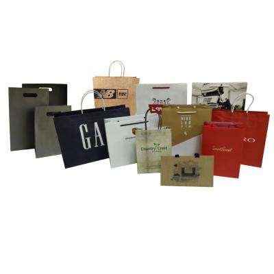 China Eco Friendly/Recyclable Handle Kraft Paper Bag for sale