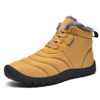 China Other 2022 Winter Waterproof Snow Boots New Warm Thick Large Size Cotton Shoes Northern Soft Soled Men's Snow Boots for sale