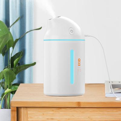 China Feel Comfortable Hot Sales 250ml USB Ultrasonic Mist Humidifier 2022 Amazon Mini Air Humidifier Maker With OEM/Oblique HumidifierODM Service for sale